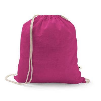 Mochila de algodón reciclado y poliéster Rosa