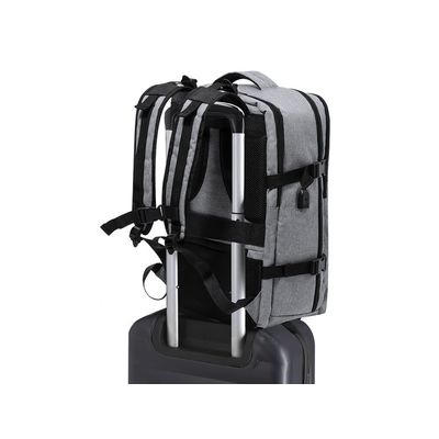 Mochila Mini Maleta USB 3 Compartimentos + Zapatos