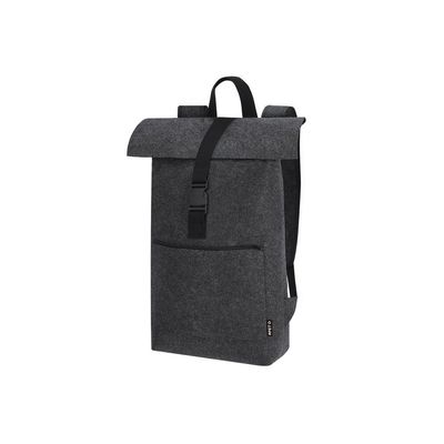 Mochila con solapa fieltro RPET