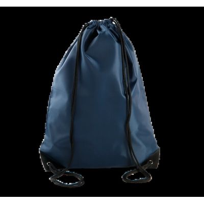 Mochila  de poliéster con cordones Navy