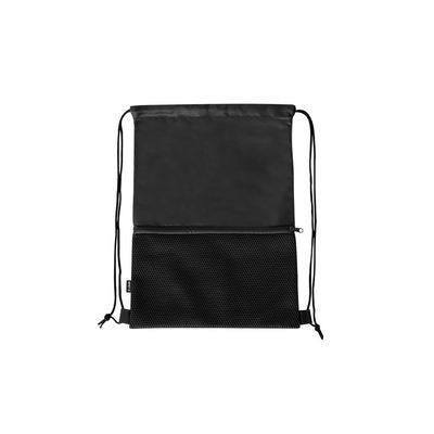 Mochila RPET de cuerdas con bolsillo frontal Neg
