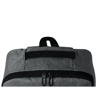 Mochila RPET Acolchada 3 Bolsillos Frontales