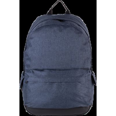 Mochila Tablet 600D con 2 Bolsillos Solapa Graphite Blue Heather
