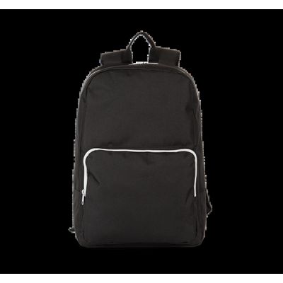 Mochila Poliéster Acolchada Black / Light Grey