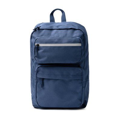 Mochila con 2 bolsillos frontales Marino Talla Única Adulto
