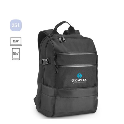 Mochila 25L Jacquard/Poliéster Bolsillos Laptop y Tablet
