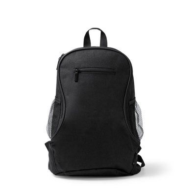 Mochila de 300D RPET Negro Vigore