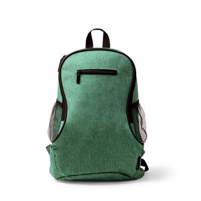 Mochila de 300D RPET VERDE VIGORÉ Talla Única Adulto