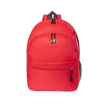 Mochila 600D Acolchada de Colores Roj