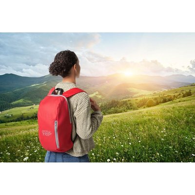 Mochila 600D con bolsillo frontal
