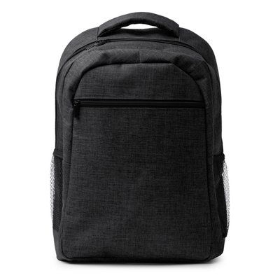 Mochila acolchada con bolsillo portátil 15" Negro
