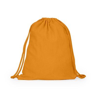 Mochila de algodón 100% de 105g Naranja