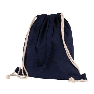 Mochila de algodón con cordones AZM