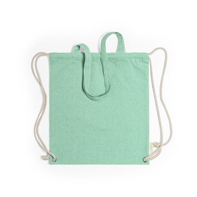 Mochila de Algodón Reciclado con asas Ver