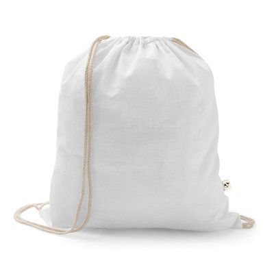 Mochila de algodón reciclado y poliéster