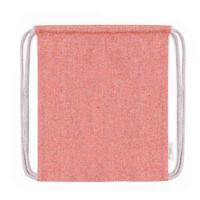 Mochila de algodón reciclado Roj
