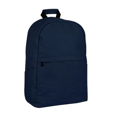 Mochila de algodón resistente Azul Marino