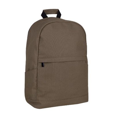 Mochila de algodón resistente Marrón