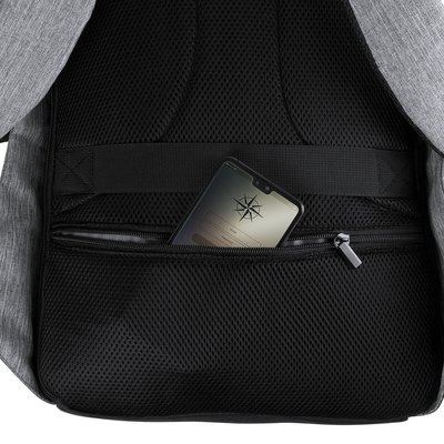 Mochila antirrobo para ordenador repelente al agua con salida USB