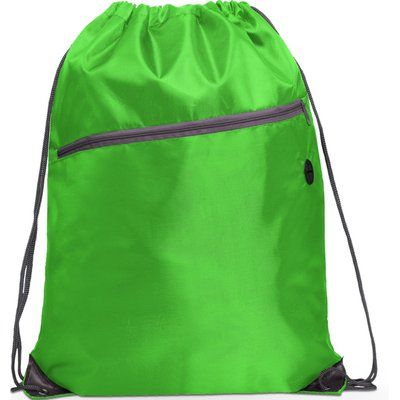Mochila con asas y salida para cables Verde Helecho
