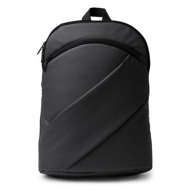 Mochila con bolsillo elástico para portátil Negro Talla Única Adulto