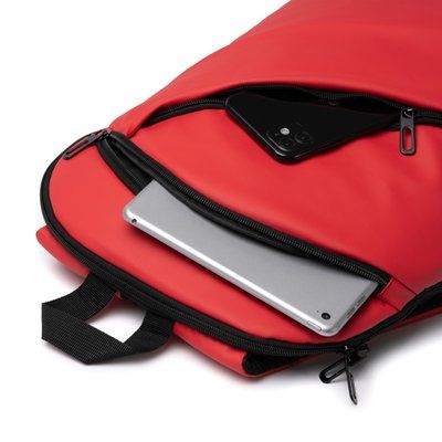 Mochila con bolsillo elástico para portátil