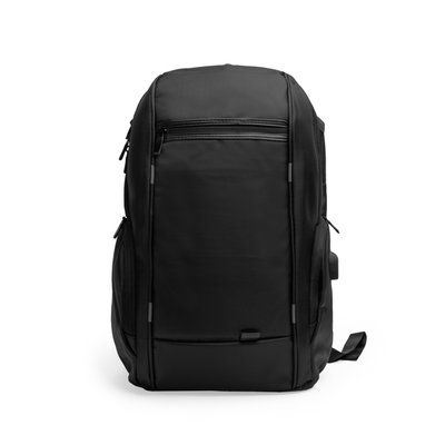 Mochila con bolsillo para portátil 17" Negro Talla Única Adulto