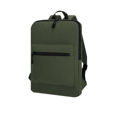 Mochila con bolsillo principal de cremallera