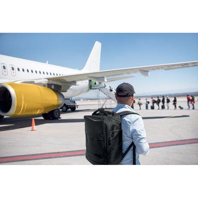 Mochila de cabina expandible con apertura 180º