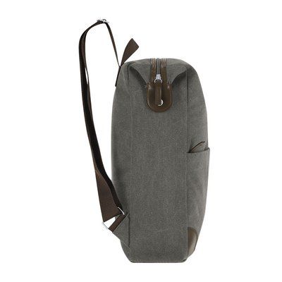 Mochila Canvas con Polipiel 475g/m2 