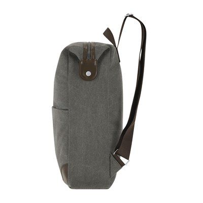 Mochila Canvas con Polipiel 475g/m2 