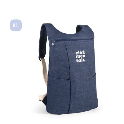 Mochila casual de denim