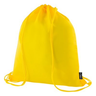 Mochila de colores de poliéster Amarillo