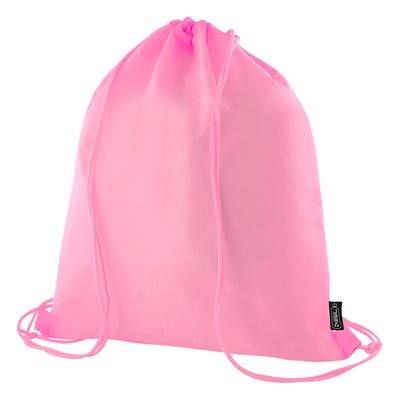 Mochila de colores de poliéster Rosa