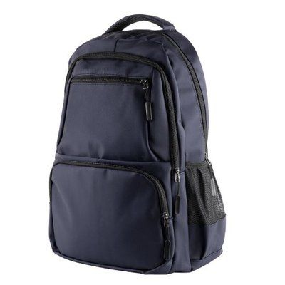 Mochila con compartimentos frontales y laterales Azul Marino
