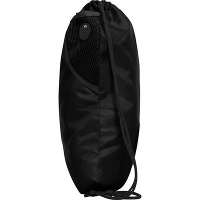 Mochila de cordones con bolsillos