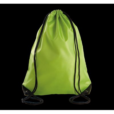 Mochila con cordones y esquinas reforzadas Burnt Lime