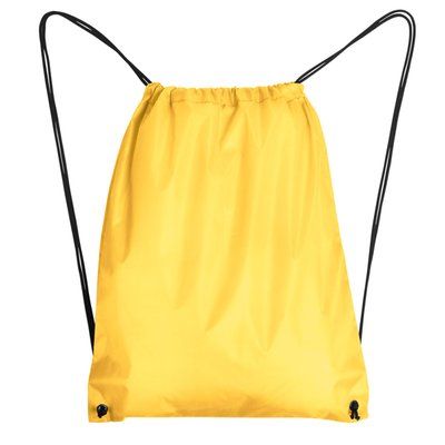 Mochila de cordones con ojales metálicos Amarillo UNICA