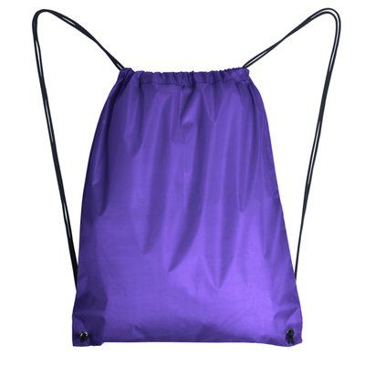Mochila de cordones con ojales metálicos Morado UNICA