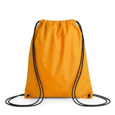 Mochila de cordones con ojales metálicos Naranja