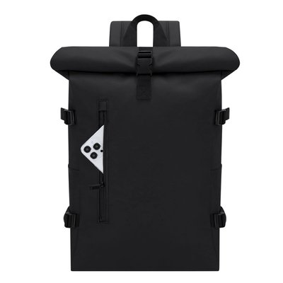 Mochila con cremallera y hebilla