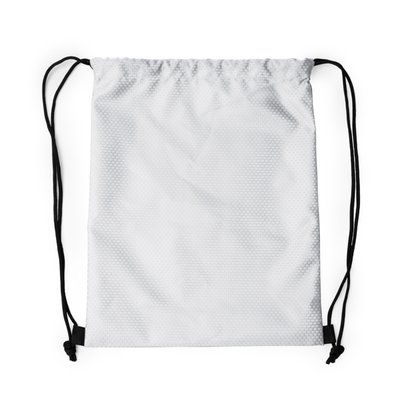 Mochila de cuerdas ajustables 600D Ripstop Blanco Talla Única Adulto