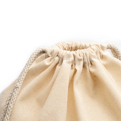 Mochila cuerdas de algodón Fairtrade 180 g/m²