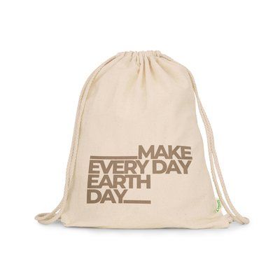 Mochila cuerdas de algodón orgánico
