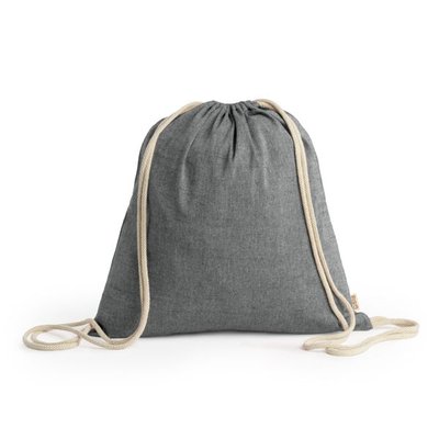 Mochila cuerdas de algodón reciclado 120 g/m²