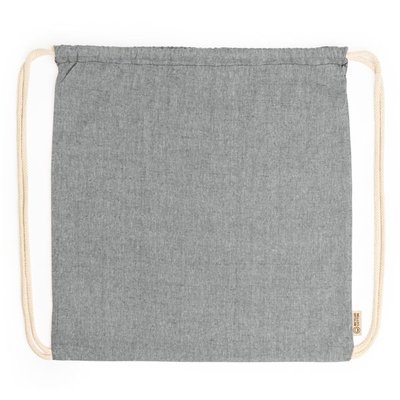 Mochila cuerdas de algodón reciclado 120 g/m²