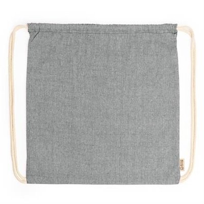 Mochila cuerdas de algodón reciclado 120 g/m²