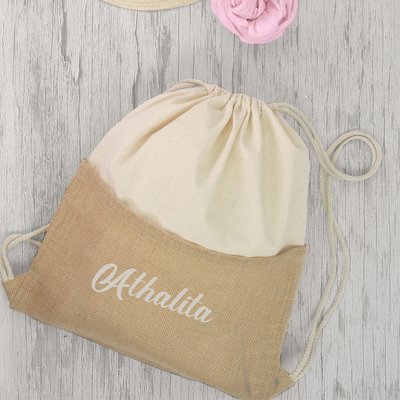 Mochila Cuerdas de Algodón y Yute 230gr/m2