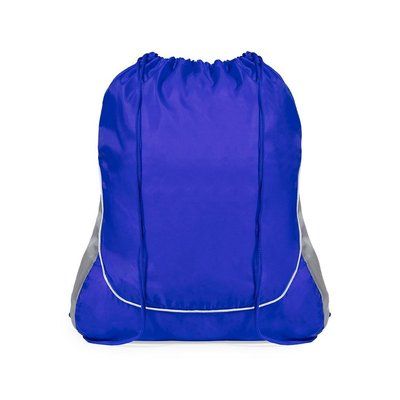 Mochila de Cuerdas Bicolor 190T Azul