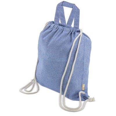 Mochila cuerdas y Bolsa 2 en 1 Algodón